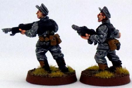 8th Regiment, Astra Militarum, Captain Brown, Imperial Guard, Necromunda, Necromundan, Necromundian Conscripts, Spiders