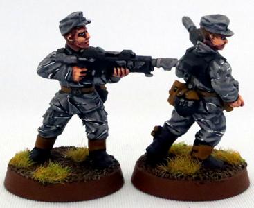 8th Regiment, Astra Militarum, Captain Brown, Imperial Guard, Necromunda, Necromundan, Necromundian Conscripts, Spiders