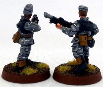 8th Regiment, Astra Militarum, Captain Brown, Imperial Guard, Necromunda, Necromundan, Necromundian Conscripts, Spiders