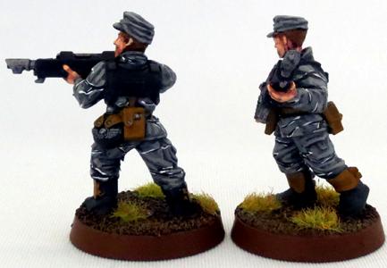 8th Regiment, Astra Militarum, Captain Brown, Imperial Guard, Necromunda, Necromundan, Necromundian Conscripts, Spiders