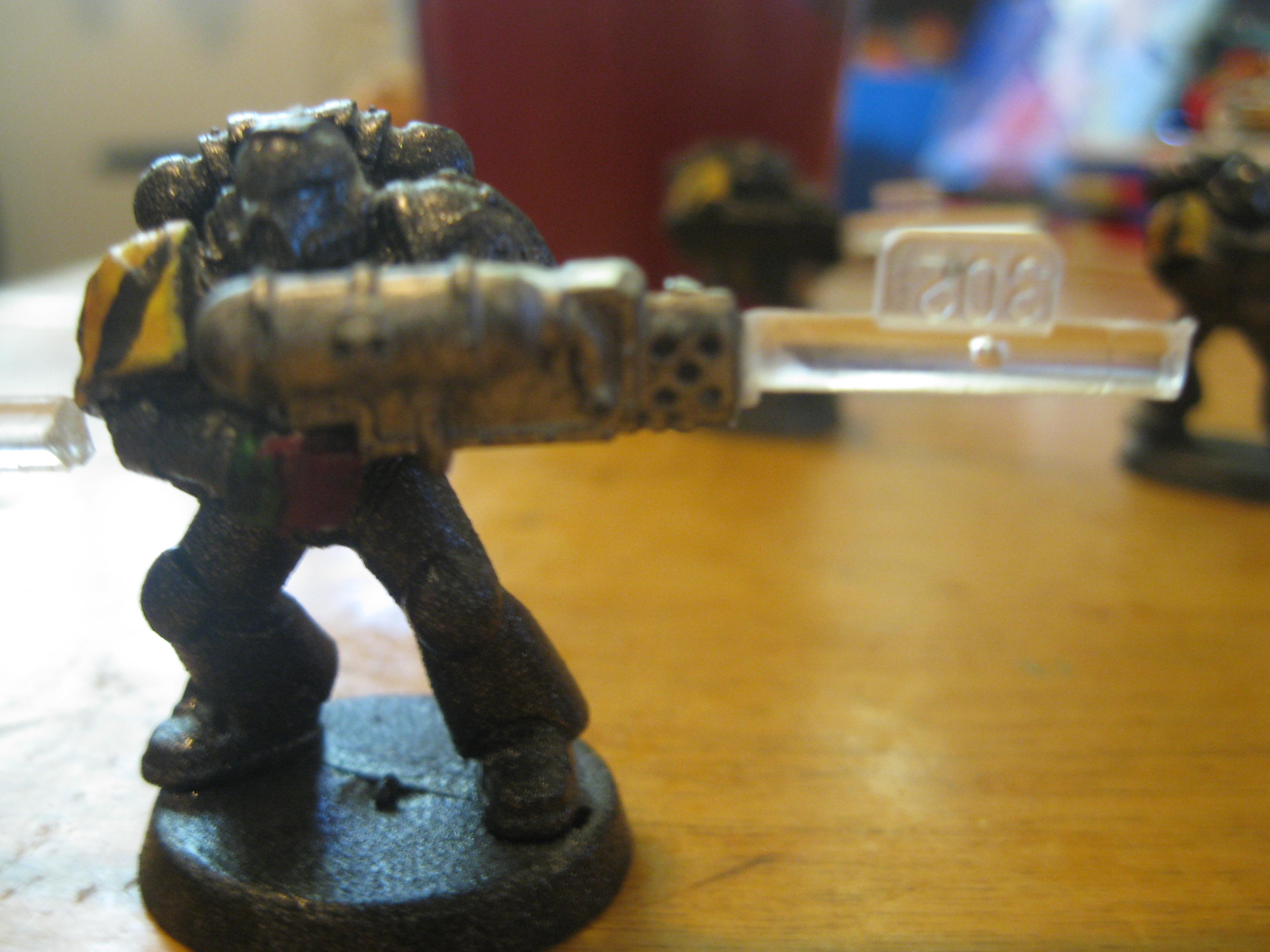 Heavy Flamer  cut in and tube added (think of losing the gas tank)