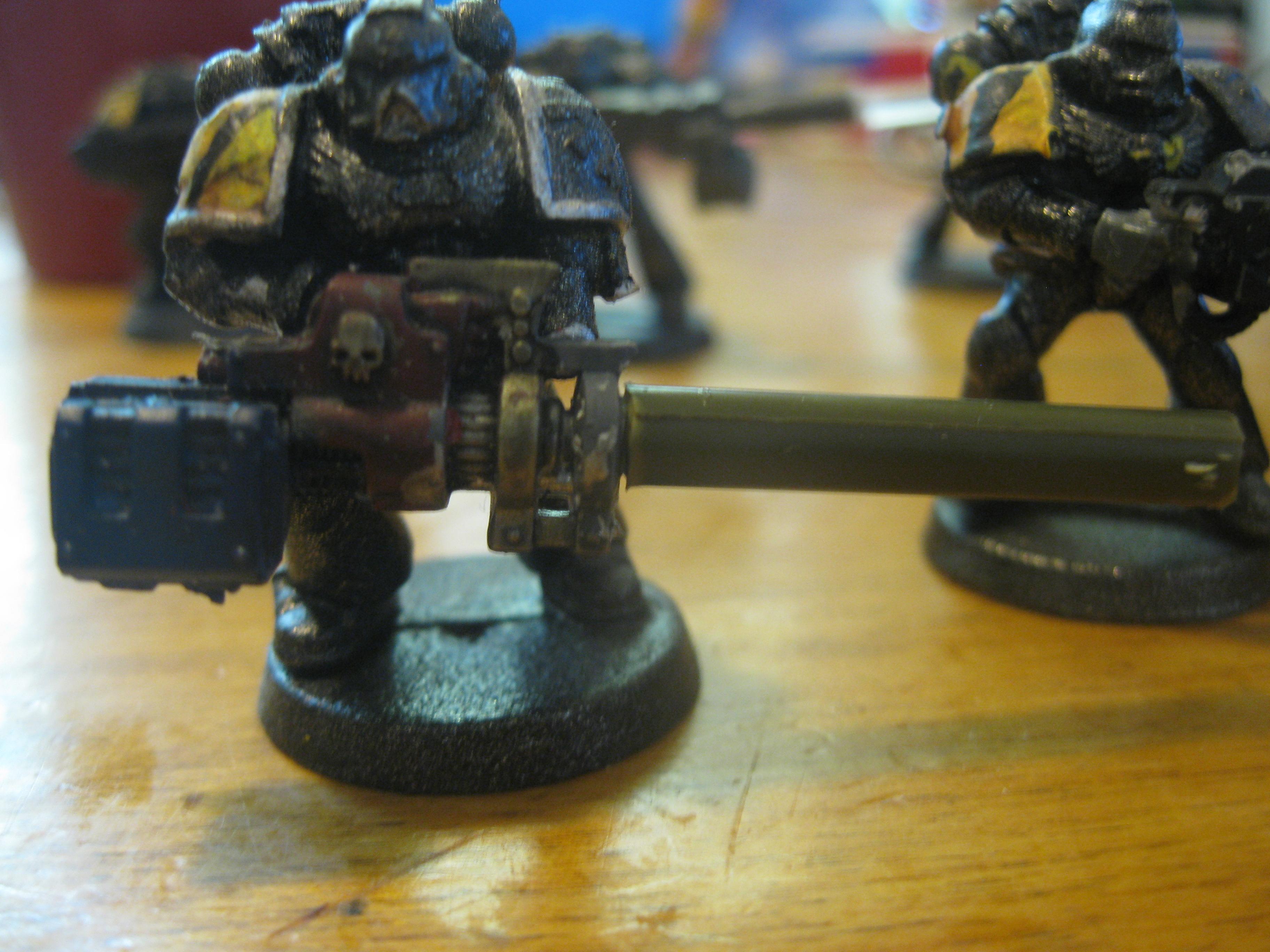 Terminator assault cannon to auto cannon