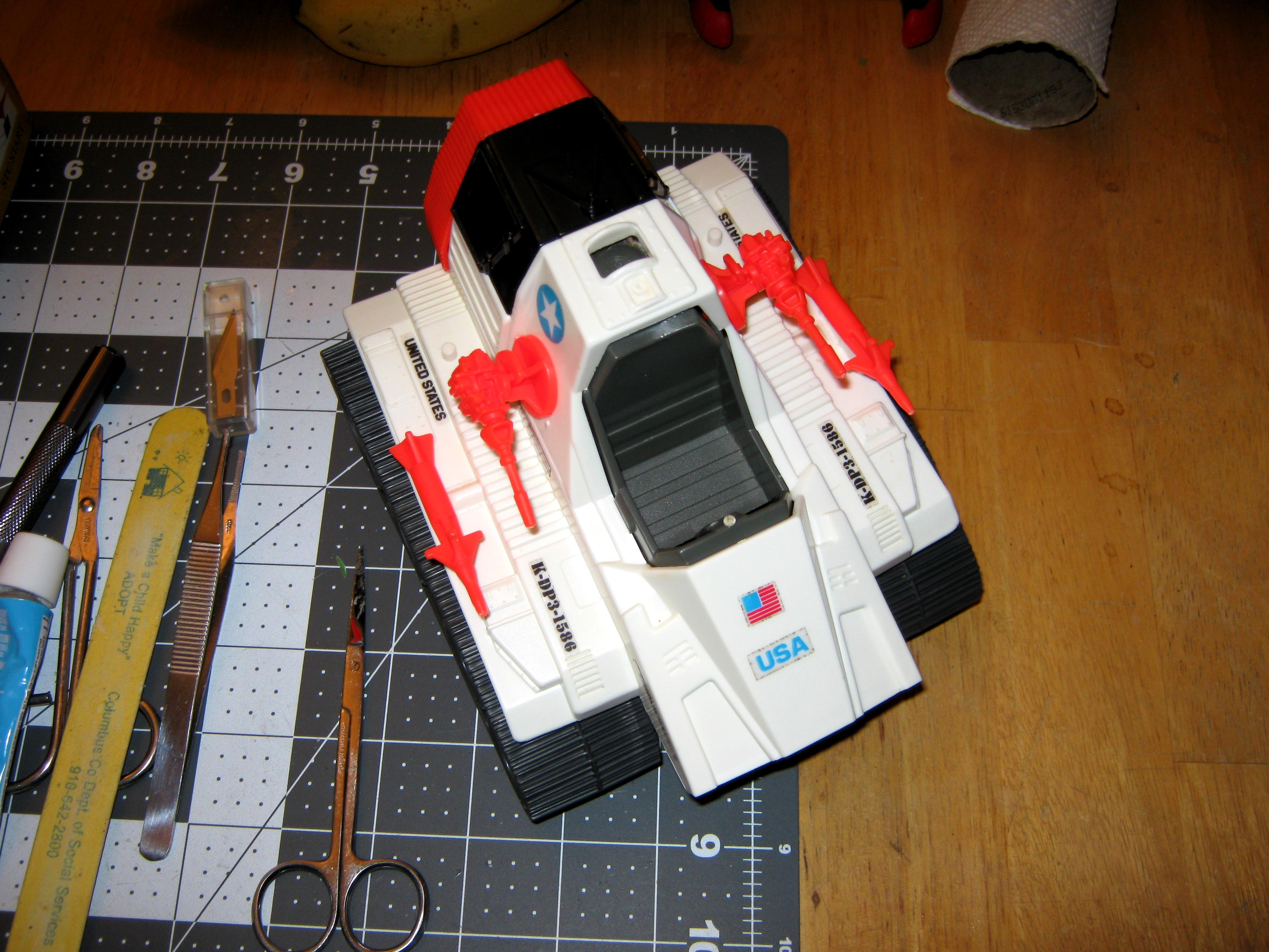 Conversion, G.i. Joe, Tank, Toy