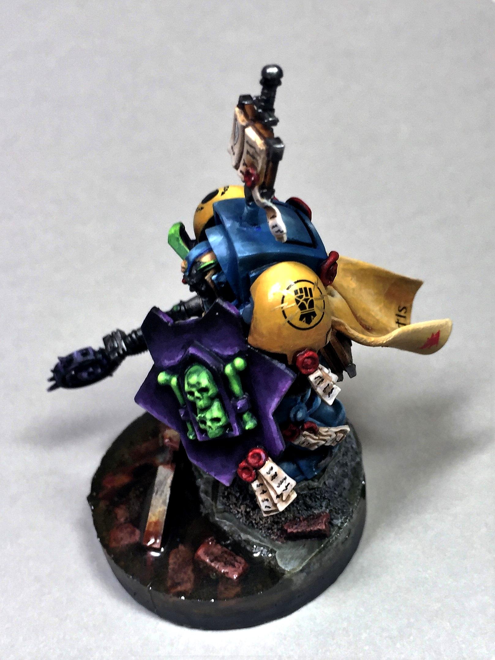 Fist, Librarian, Space Marines, Terminator Armor