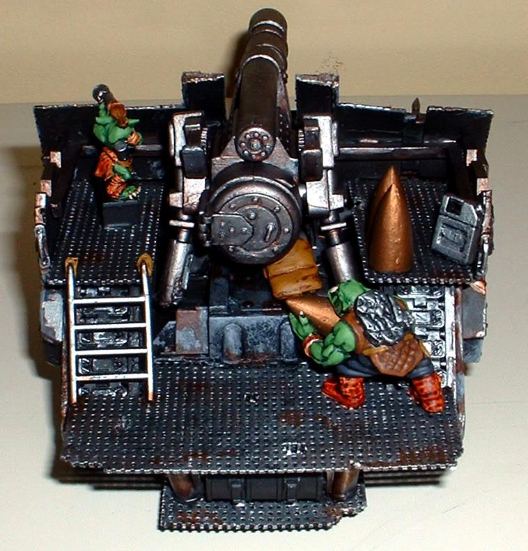 Captain Brown, Gretchin, Looted Vehicle, Orks, Waaagh