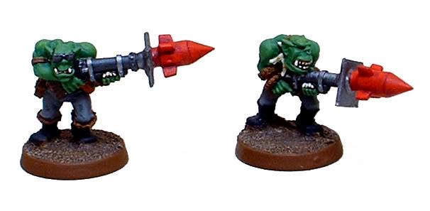 Captain Brown, Gretchin, Orks, Tank Bustas, Waaagh