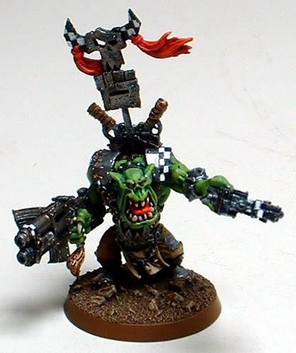 Captain Brown, Gretchin, Orks, Waaagh, Warboss