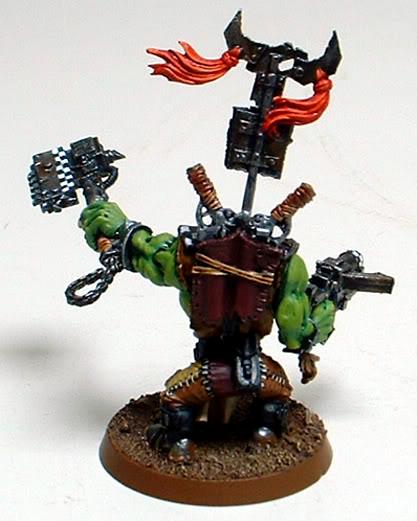 Captain Brown, Gretchin, Orks, Waaagh, Warboss