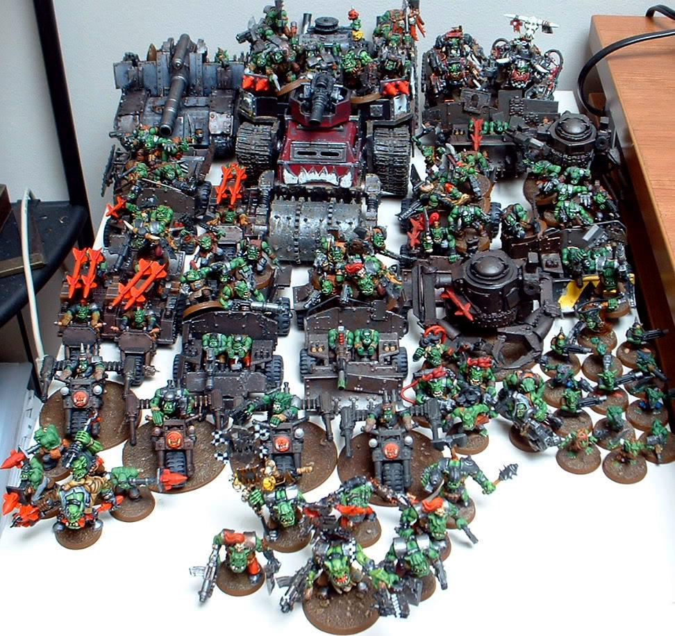 Captain Brown, Gretchin, Ork Army, Orks, Waaagh