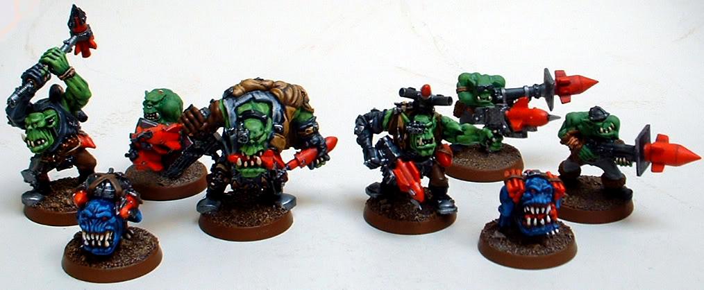Bomb Squigs, Captain Brown, Gretchin, Orks, Tank Bustas, Waaagh