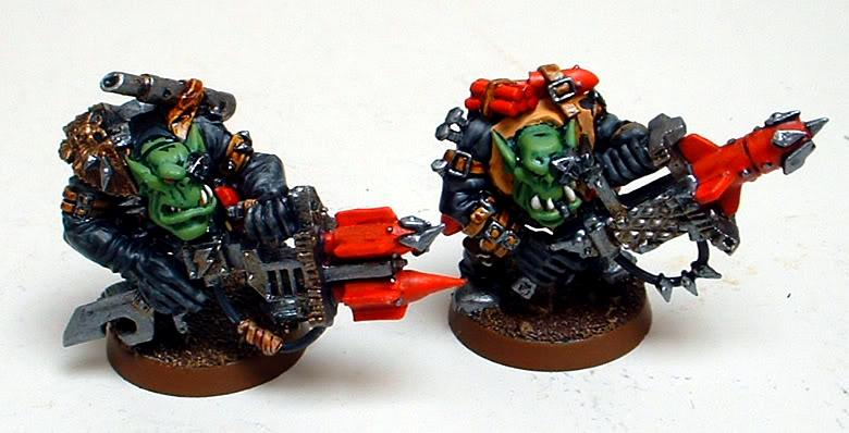 Captain Brown, Gretchin, Orks, Tank Bustas, Waaagh