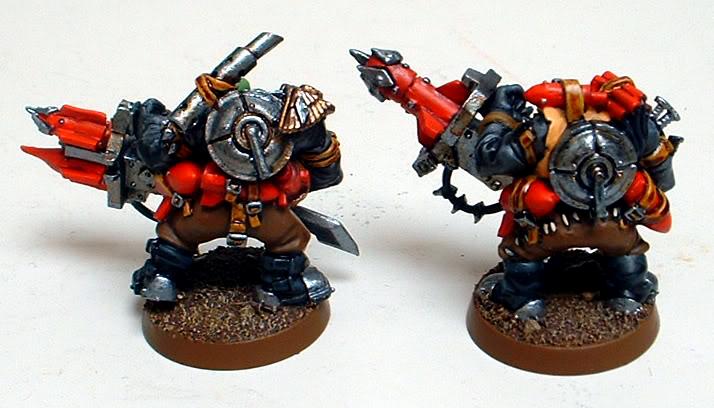 Captain Brown, Gretchin, Orks, Tank Bustas, Waaagh