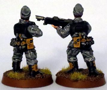 8th Regiment, Astra Militarum, Captain Brown, Imperial Guard, Necromunda, Necromundan, Necromundian Conscripts, Spiders