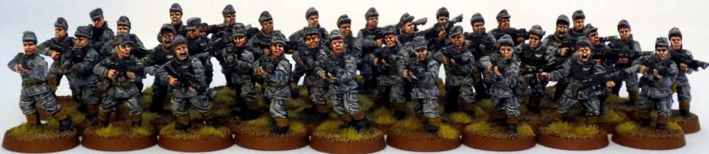 8th Regiment, Astra Militarum, Captain Brown, Imperial Guard, Necromunda, Necromundan, Necromundian Conscripts, Spiders