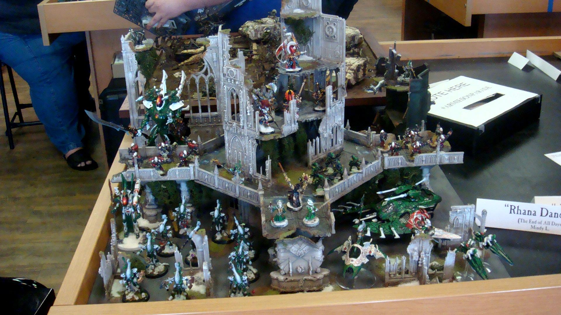 Armies On Parade, Biel Tan, City, Craftworld, Eldar, Ruin, Terrain, Warhammer 40,000