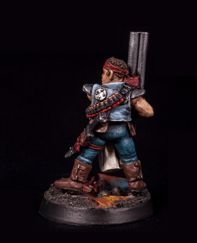 Orlock Ganger with Shotgun back