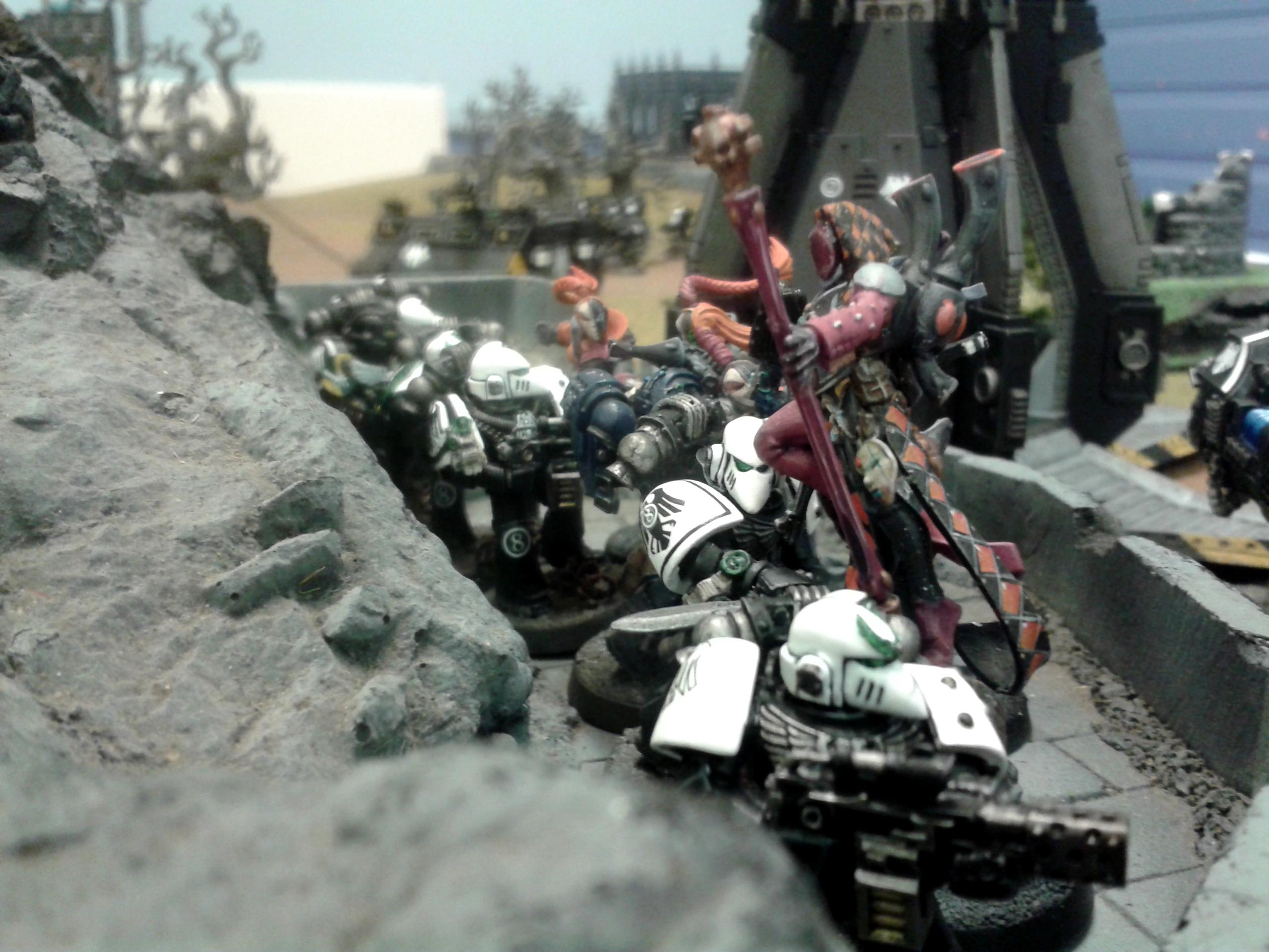 Battle, Guard, Hammer, Raven, Report, Space, Space Marines, War, Warhammer 40,000, Warhammer Fantasy