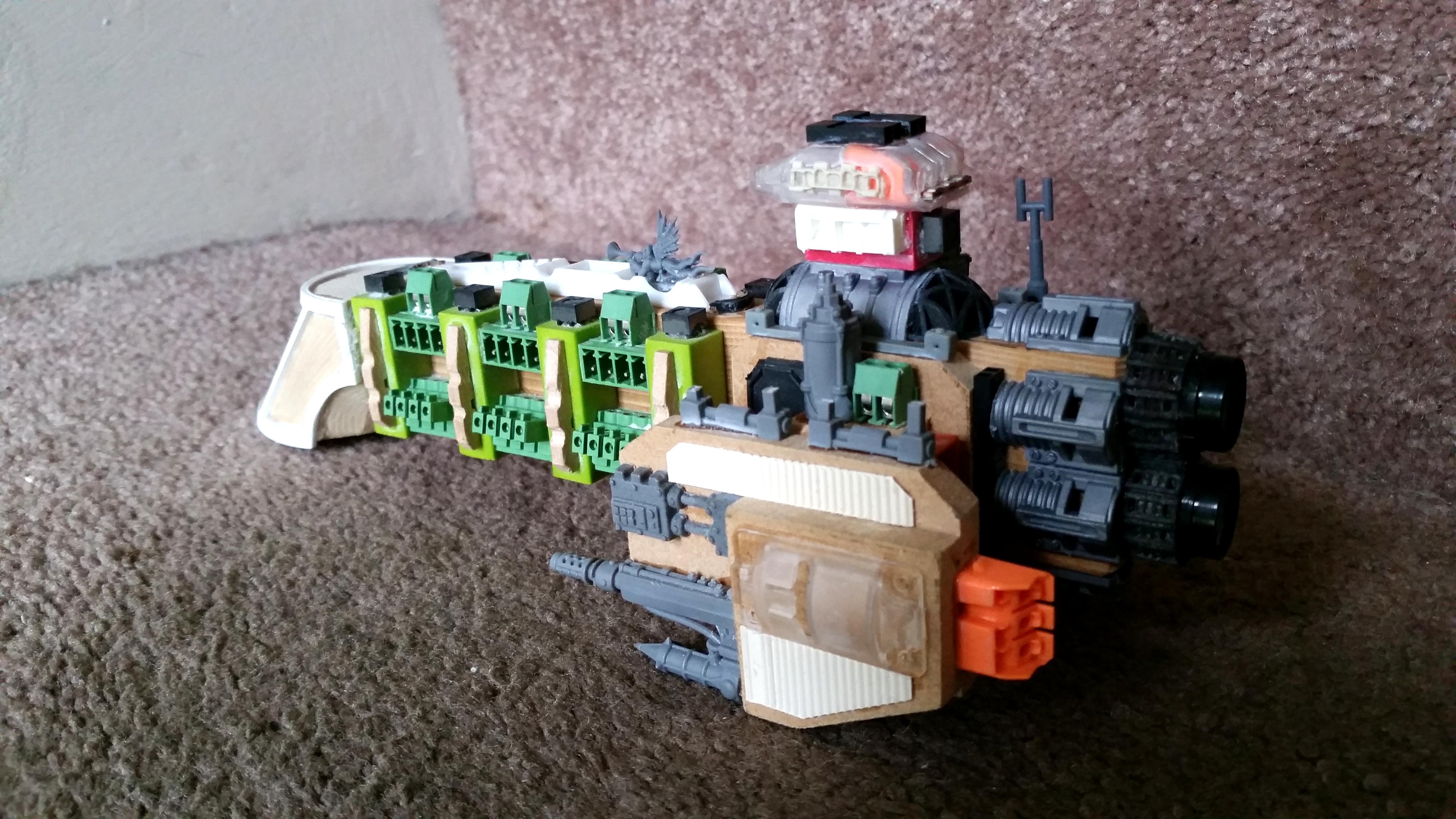 Battlefleet Gothic, Rogue Trader, Scratch Build. Frigate, Ship