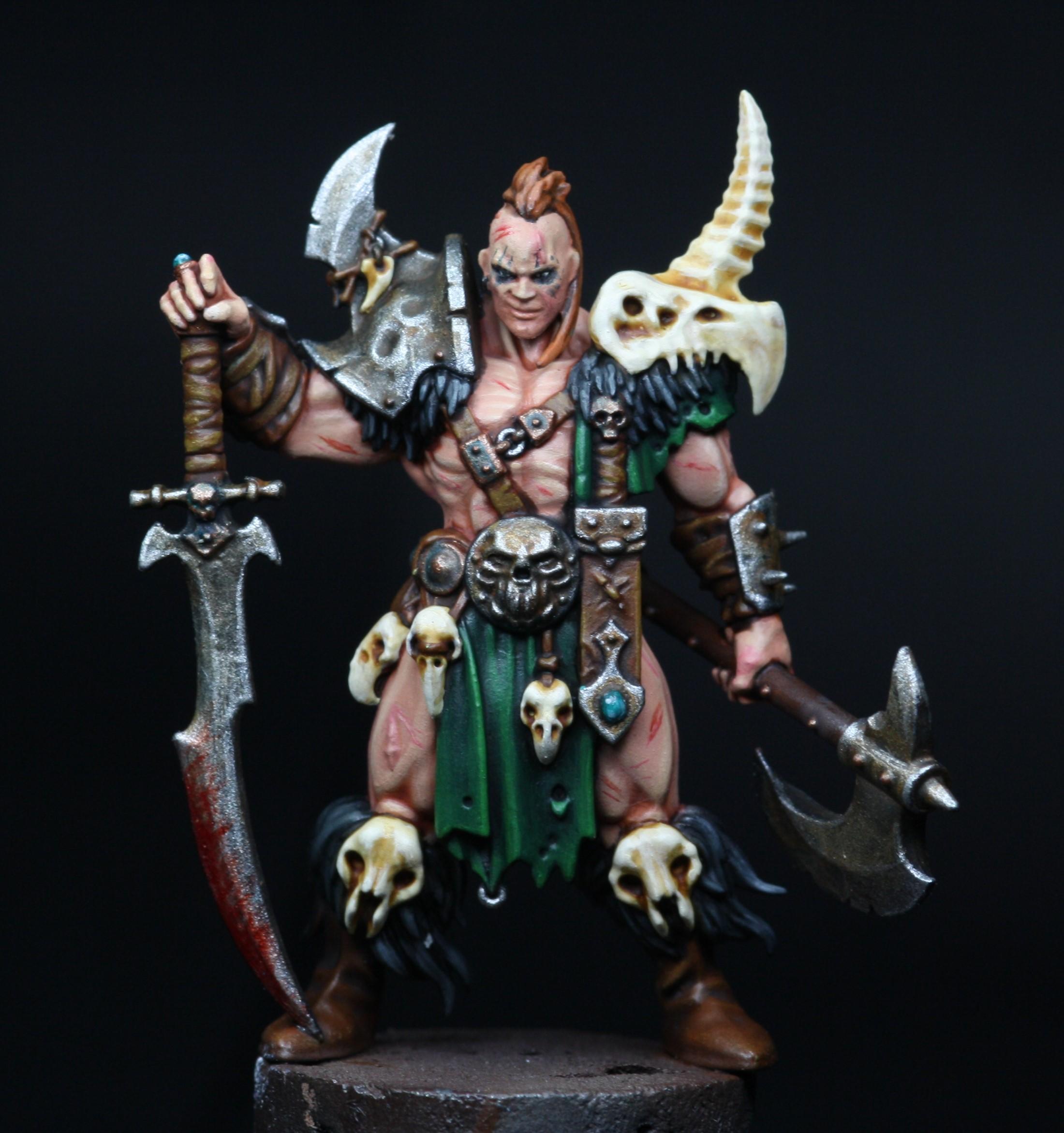 Dark Oath cheiftan with scars