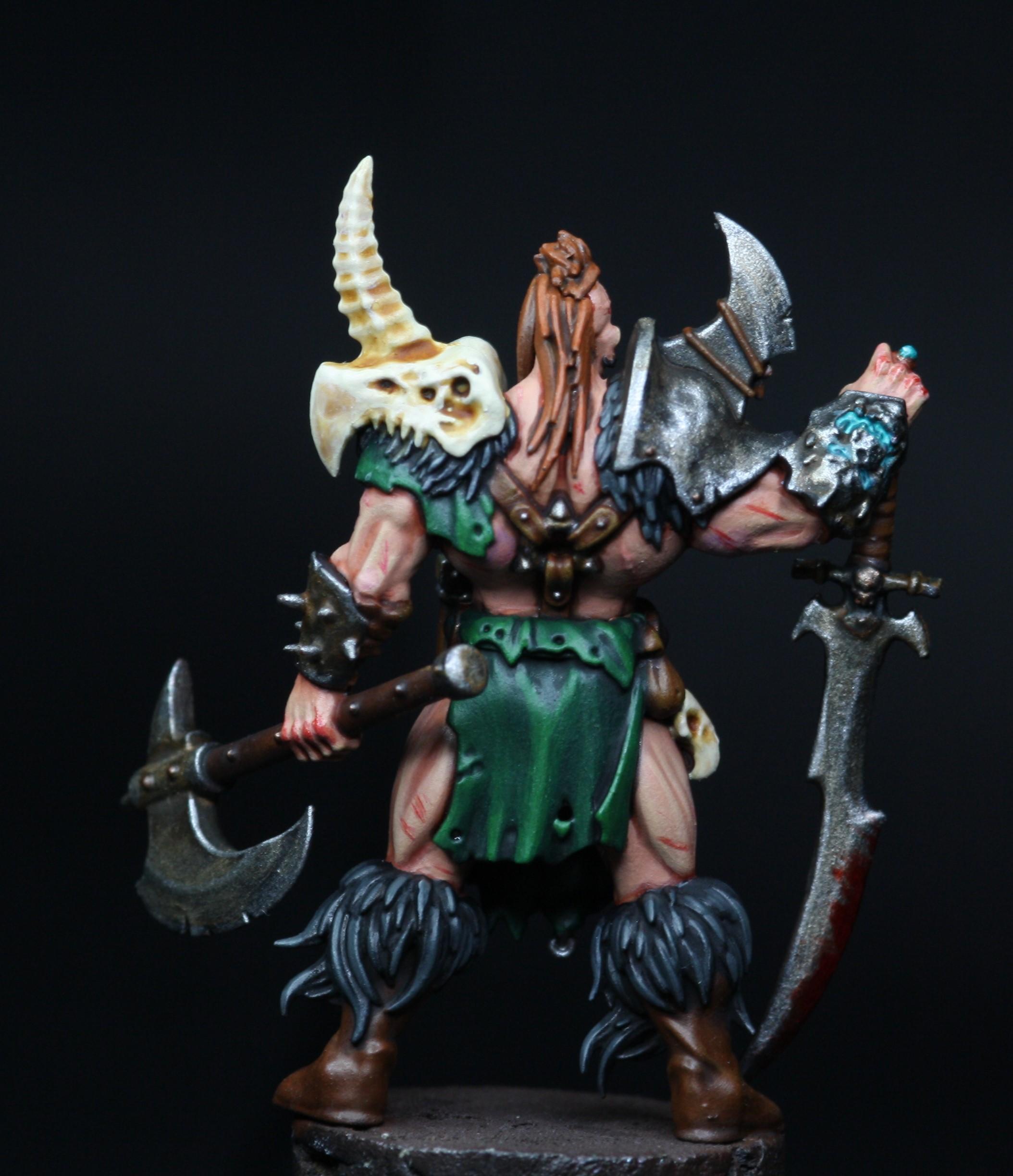 Dark Oath cheiftan with scars