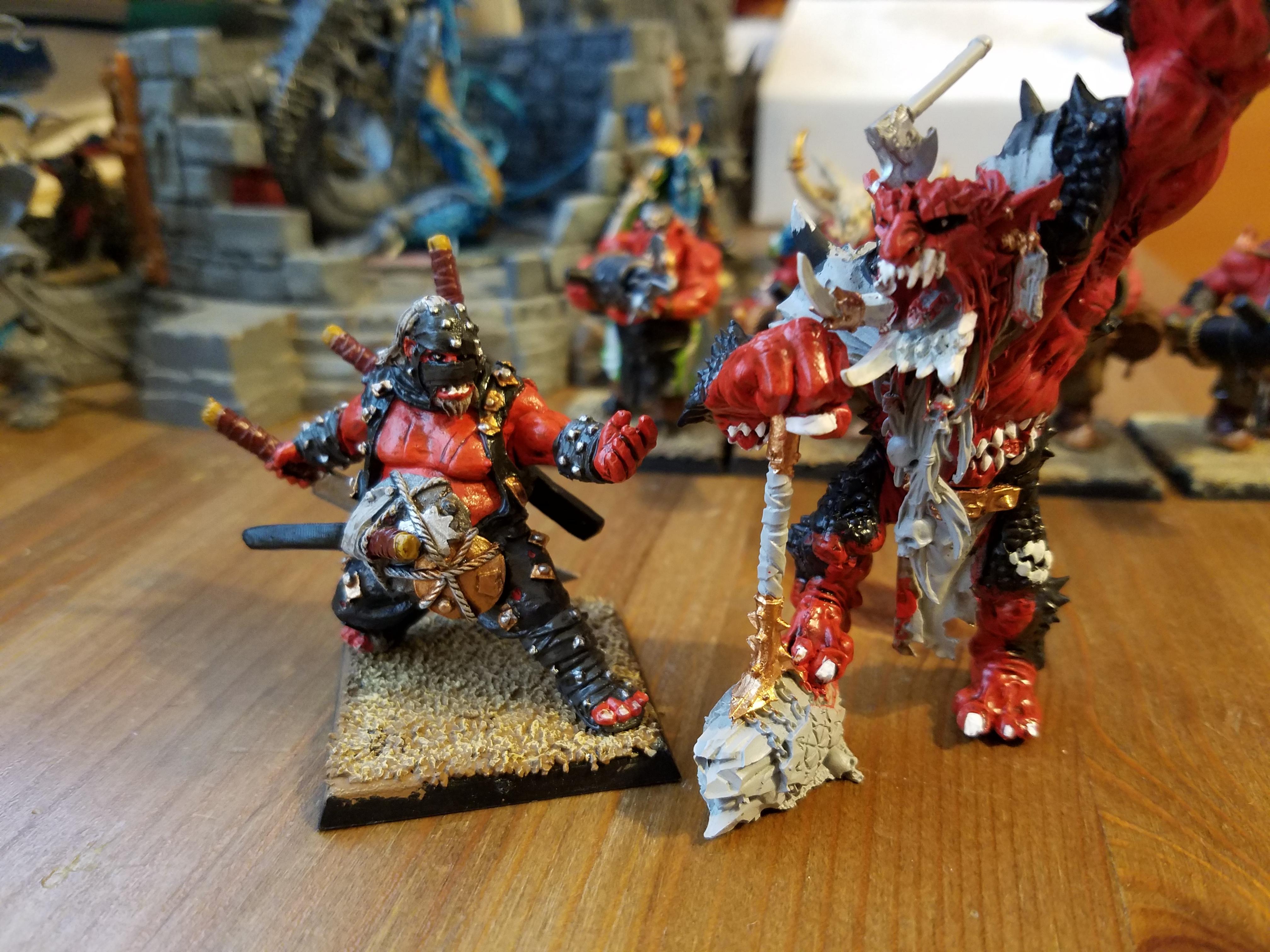 Ogre Ninja and Throgg wip