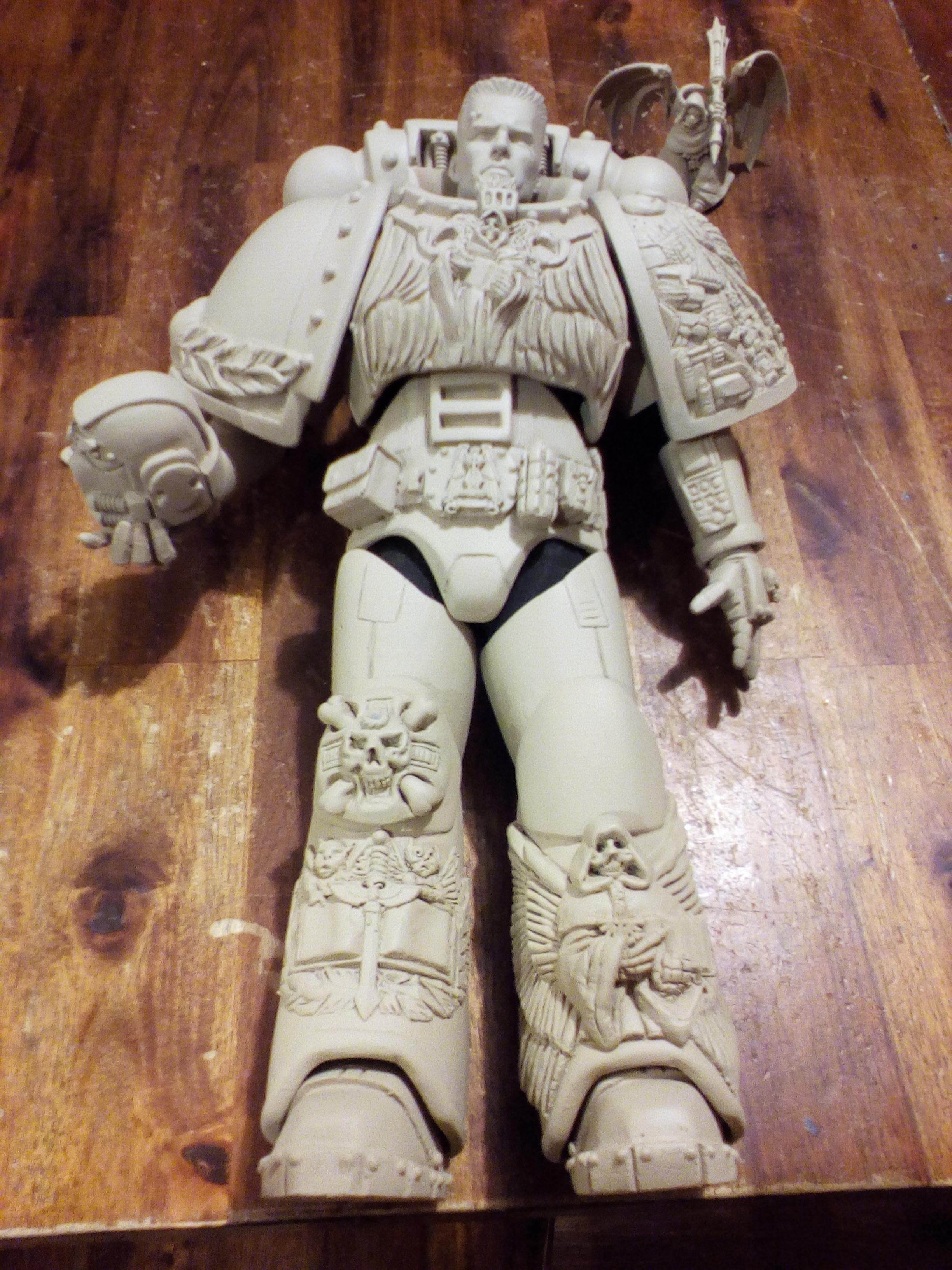 1/6, Action Figure, Big, Large, Scratch Build, Sculpting, Space Marines