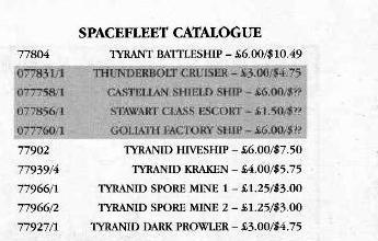 Battlefleet Gothic, Prices, Space Fleet