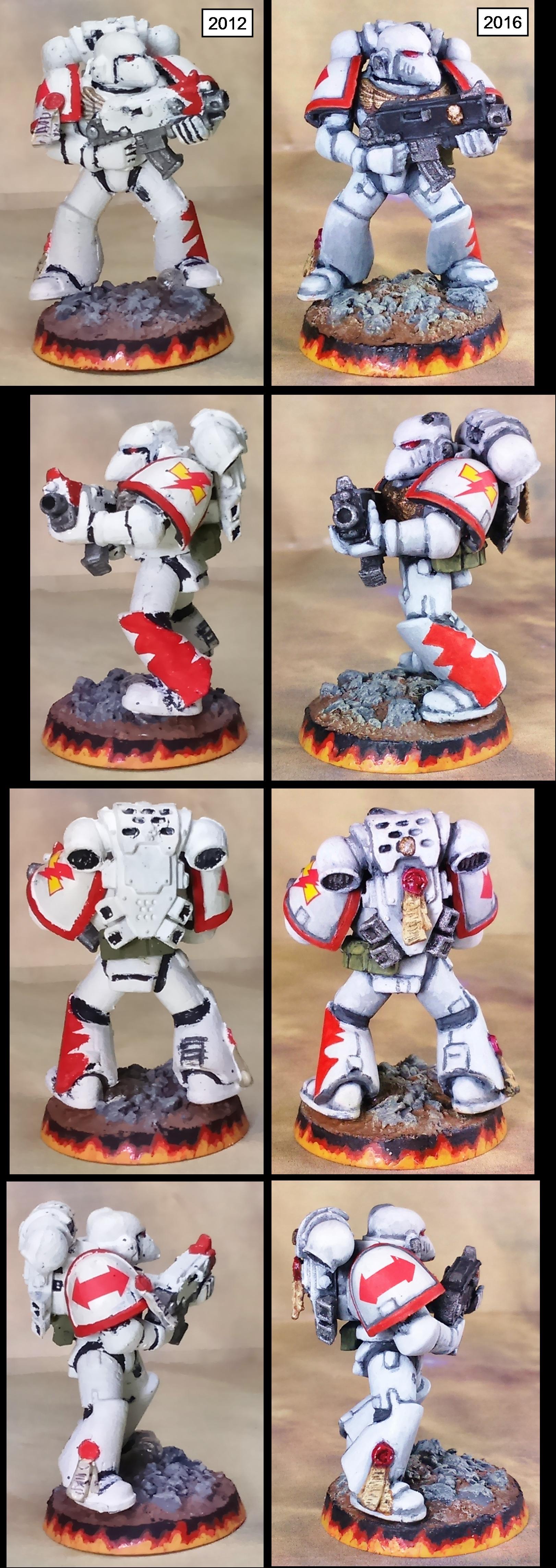 Tactical Marine #5; before and after