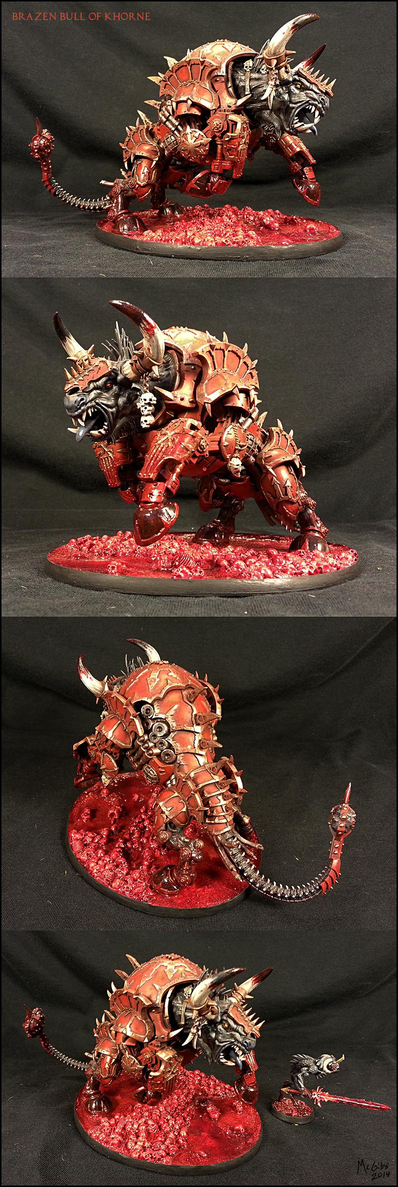 Conversion, Daemons, Khorne, Maulerfiend