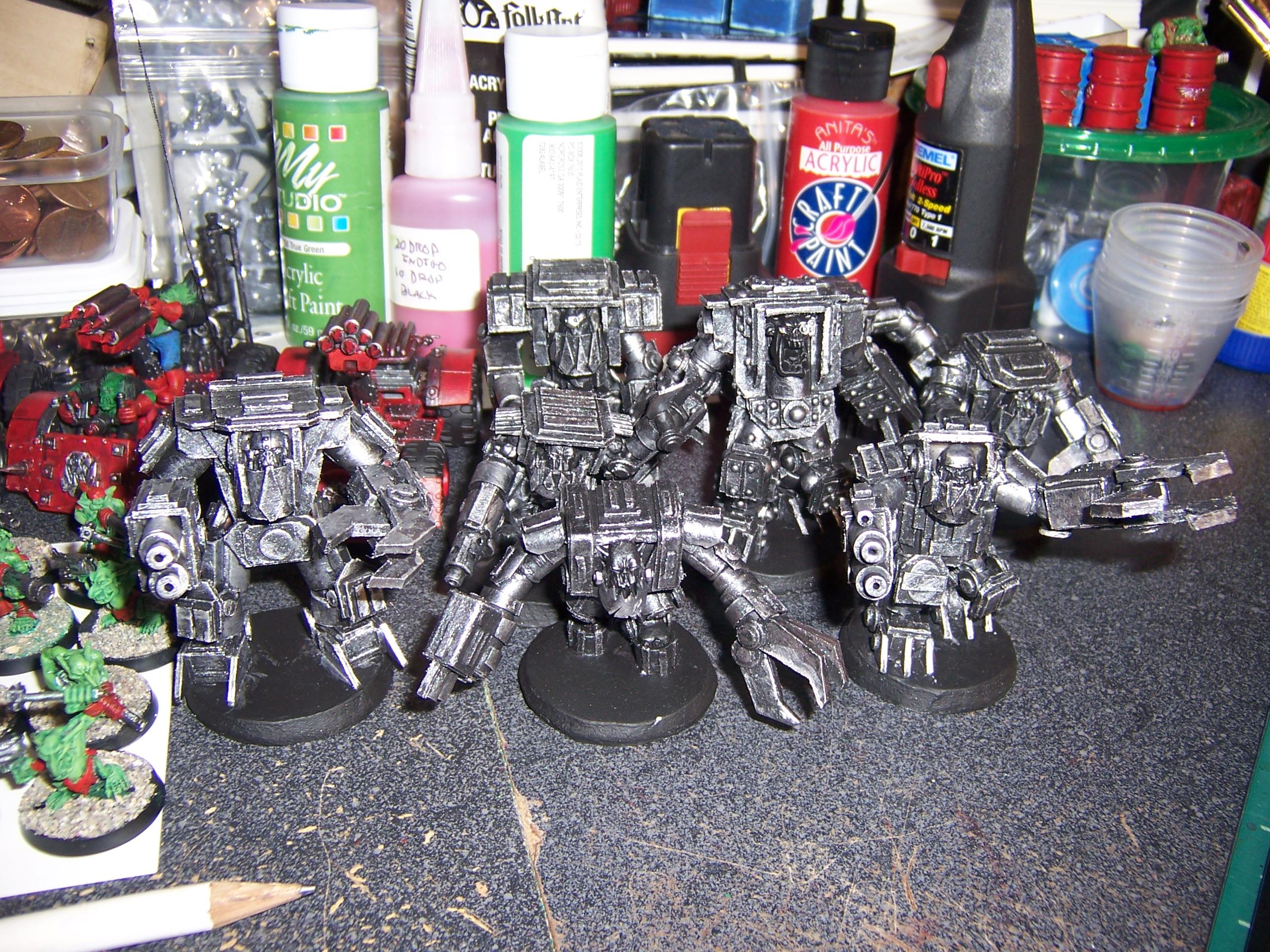 Ork Mega Nobz Scratch Built
