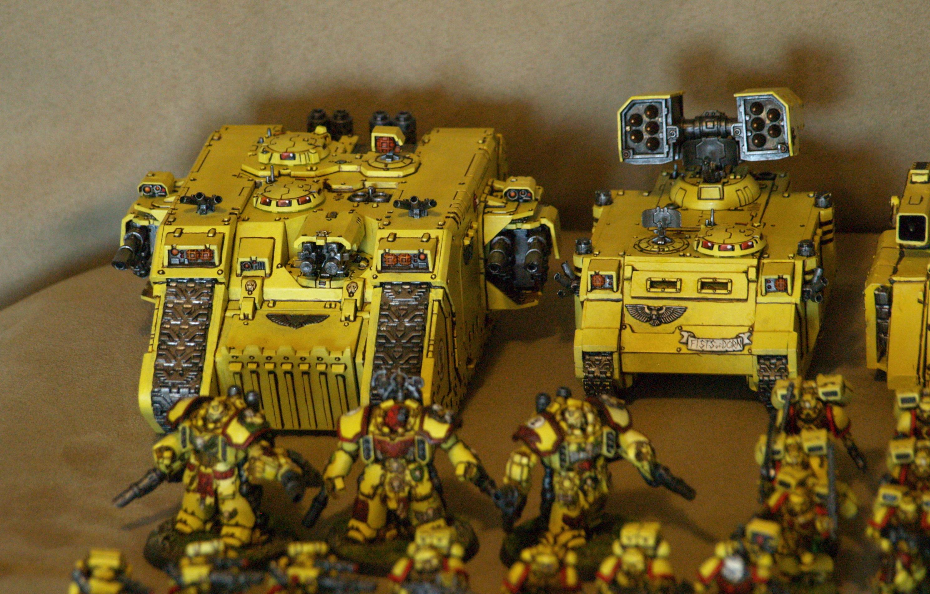 Heavy Support, Imperial Fists, Land Raider, Space Marines, Whirlwhind