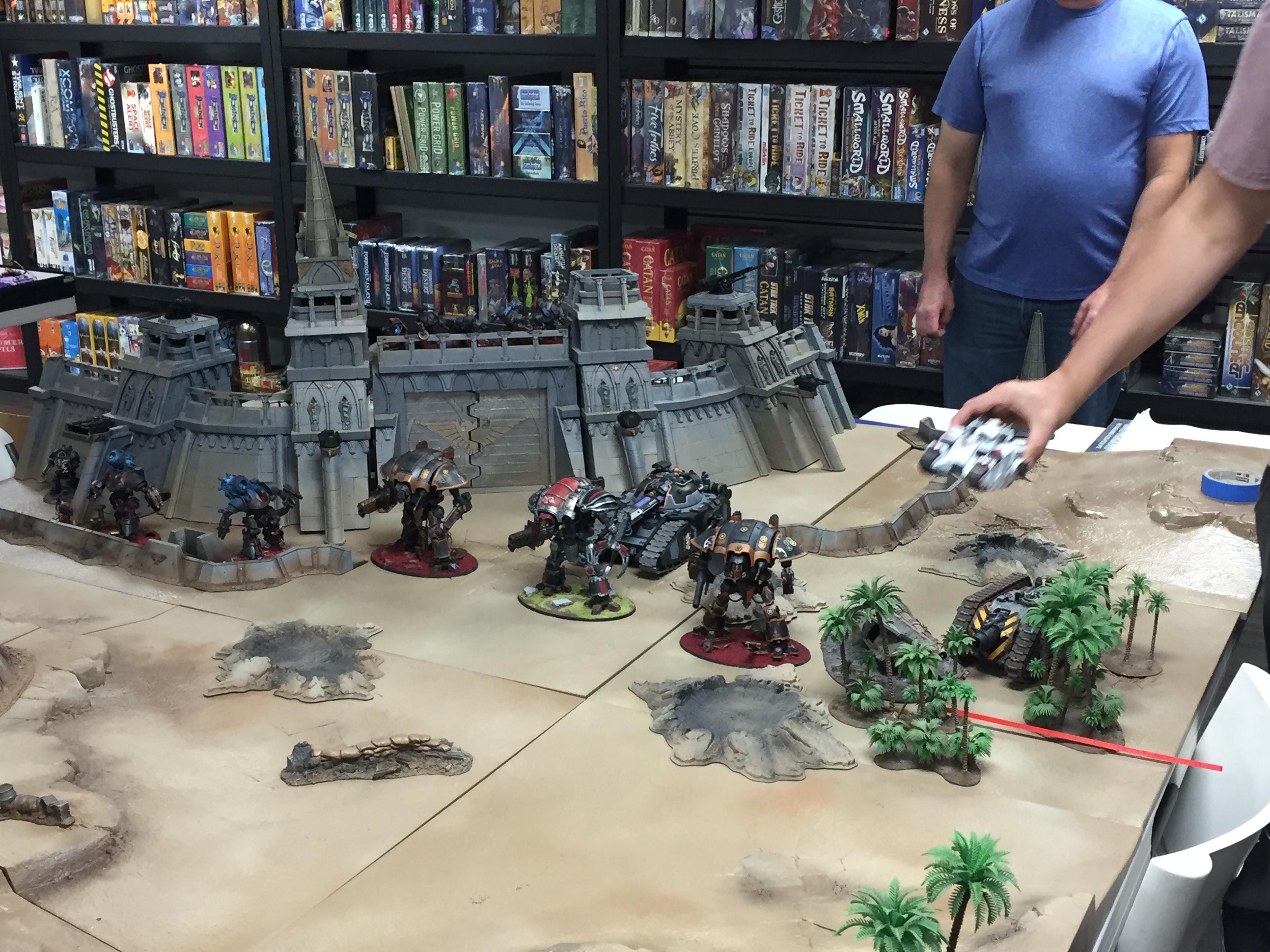 Initial Loyalist deployment