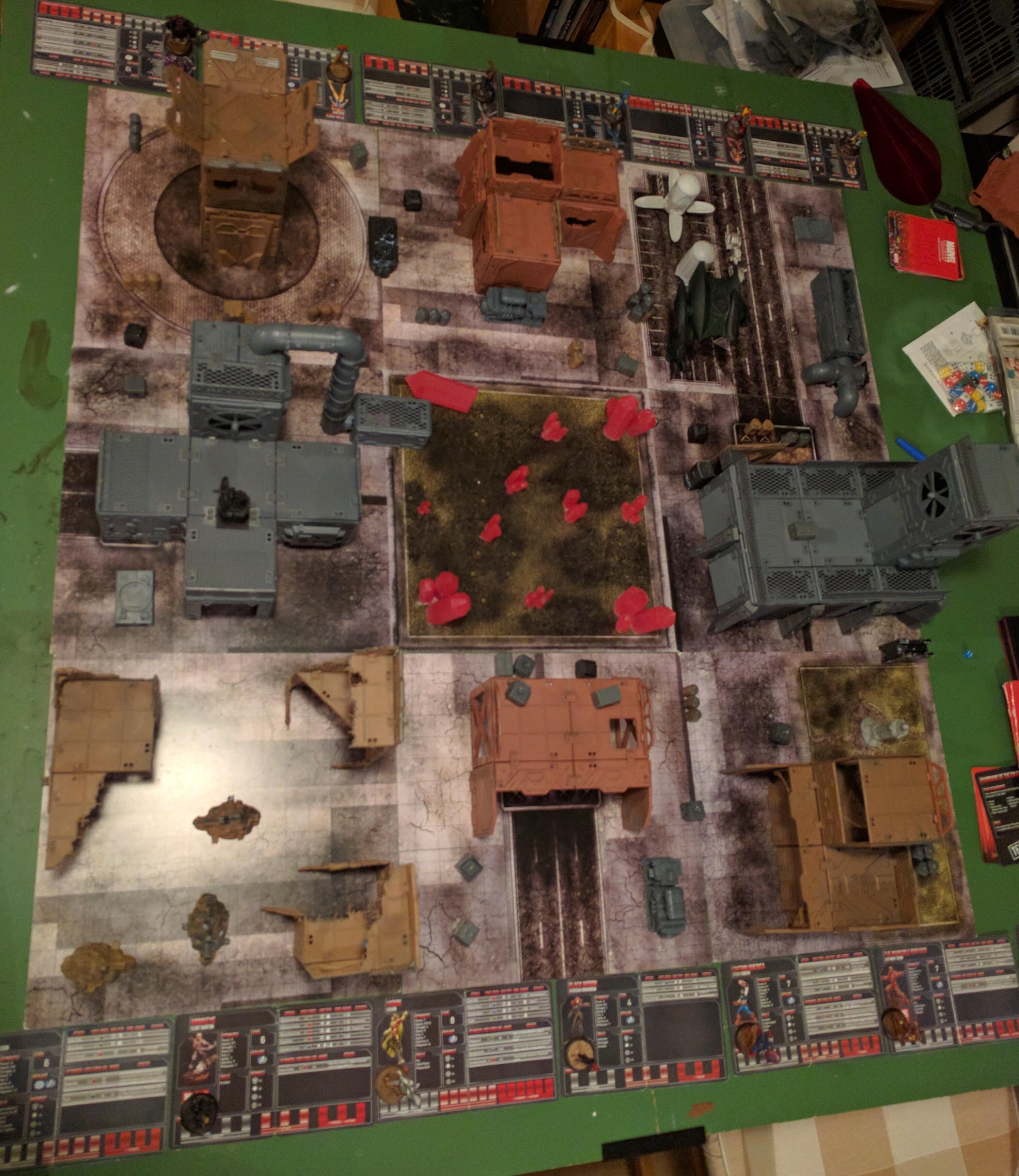 Marvel Universe Game Board