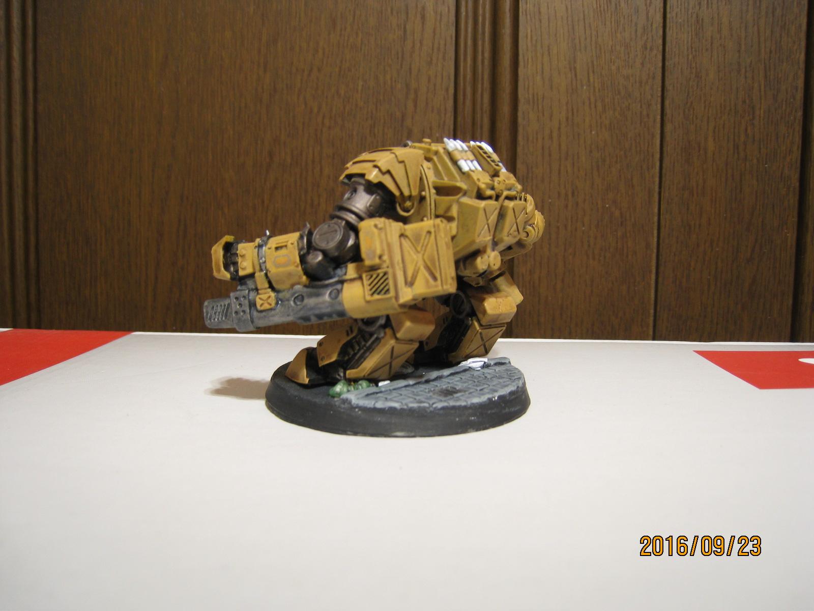 Deadzone, Mantic, Marauders, Resin, Robot, September 2016