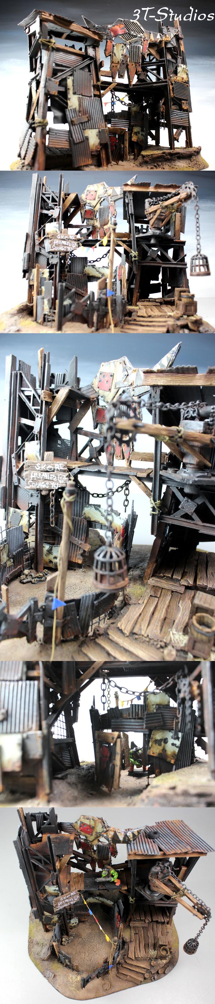 Crane, Fighting, Pit, Scrap. Squig