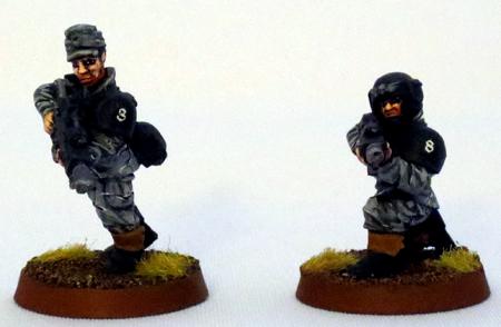 8th Regiment, Astra Militarum, Captain Brown, Imperial Guard, Necromunda, Necromundan, Necromundan Troopers, Spiders