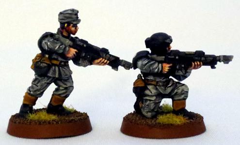 8th Regiment, Astra Militarum, Captain Brown, Imperial Guard, Necromunda, Necromundan, Necromundan Troopers, Spiders