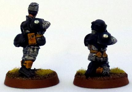8th Regiment, Astra Militarum, Captain Brown, Imperial Guard, Necromunda, Necromundan, Necromundan Troopers, Spiders