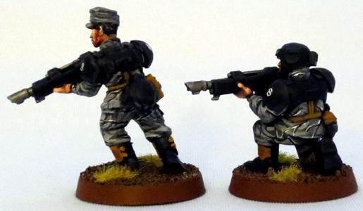 8th Regiment, Astra Militarum, Captain Brown, Imperial Guard, Necromunda, Necromundan, Necromundan Troopers, Spiders