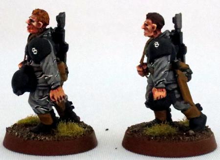 8th Regiment, Astra Militarum, Captain Brown, Imperial Guard, Necromunda, Necromundan, Necromundan Troopers, Spiders