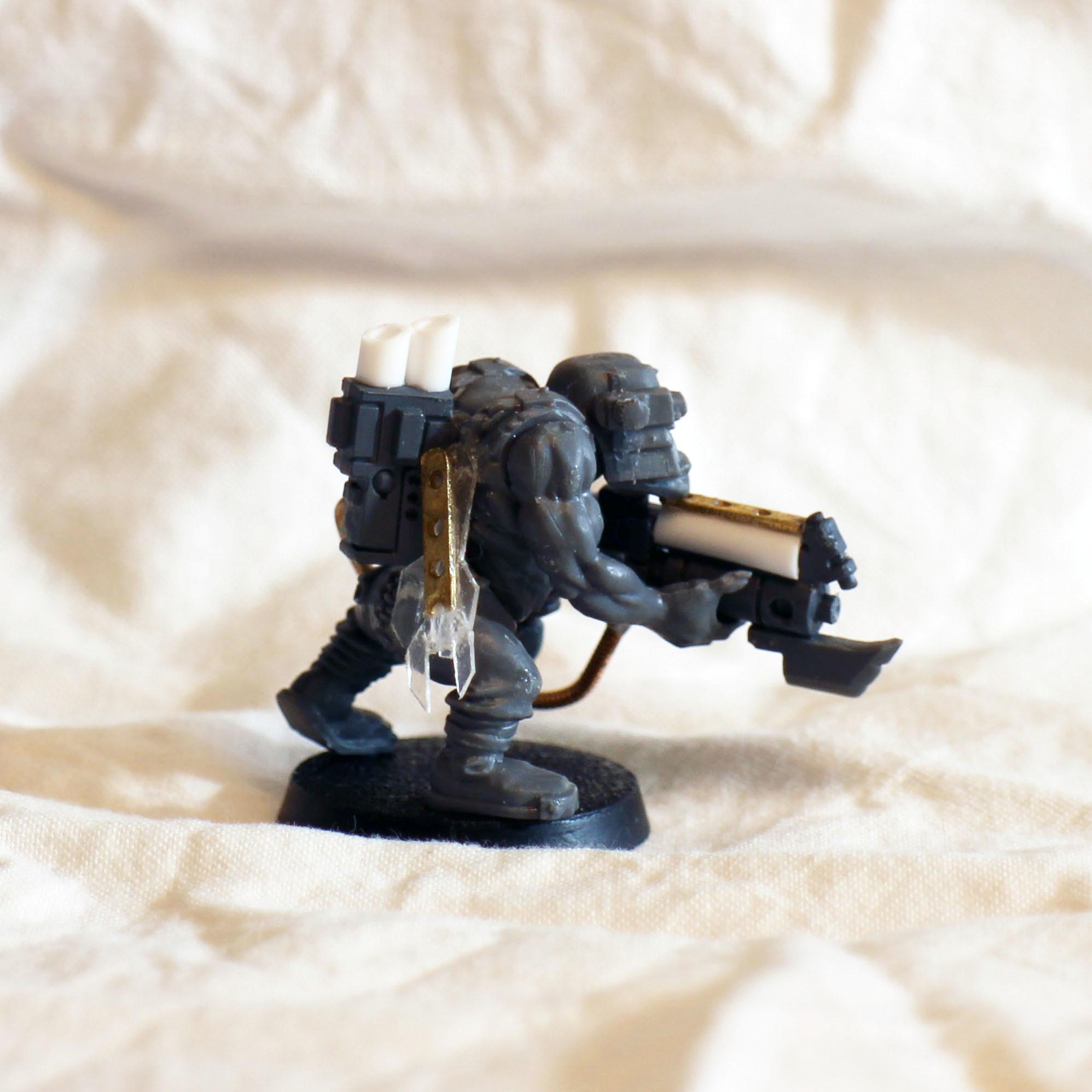 Orks, Mek with Kustom mega-blasta 2