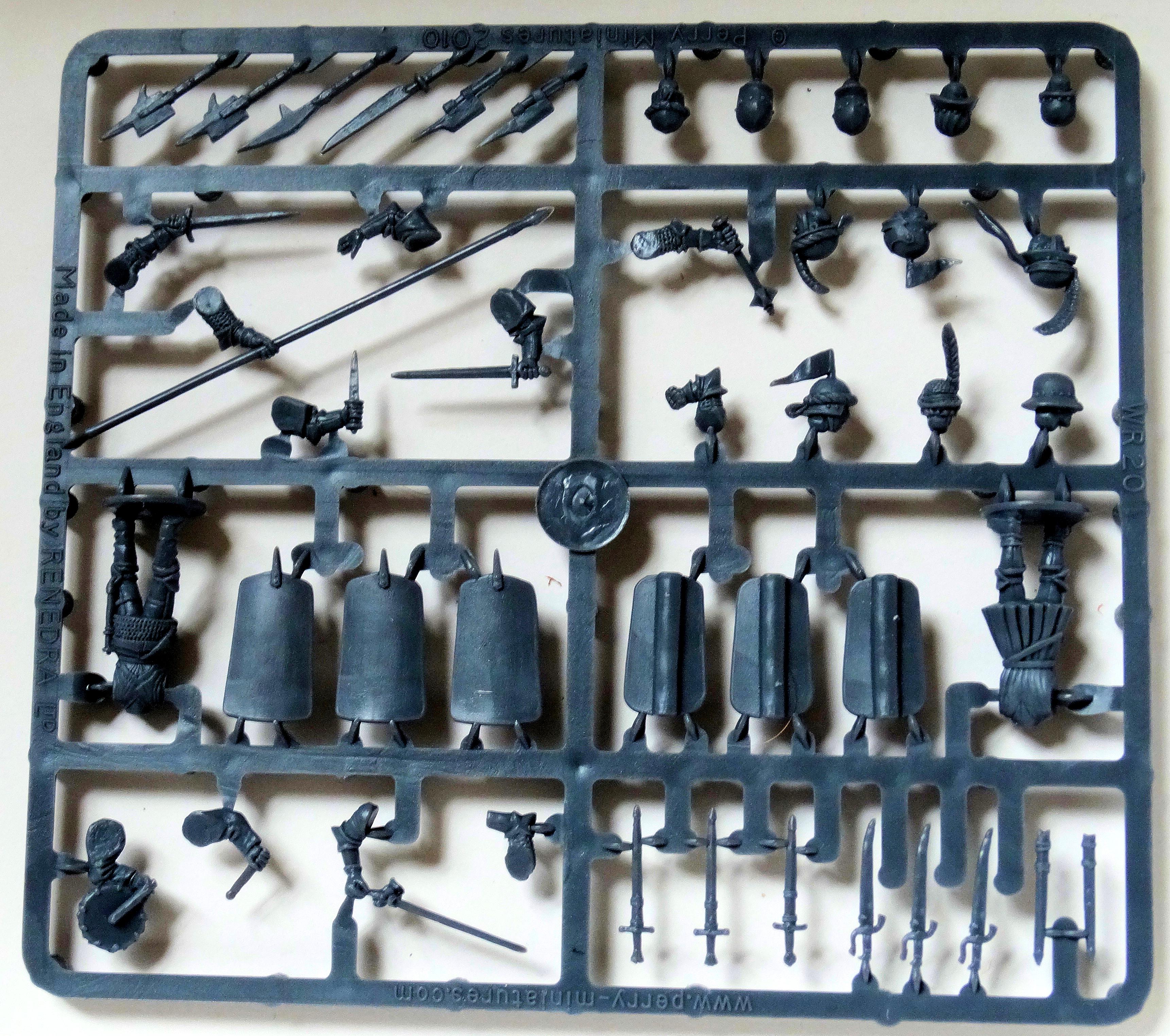 Historical, Knights, Perry Miniatures, Sprue