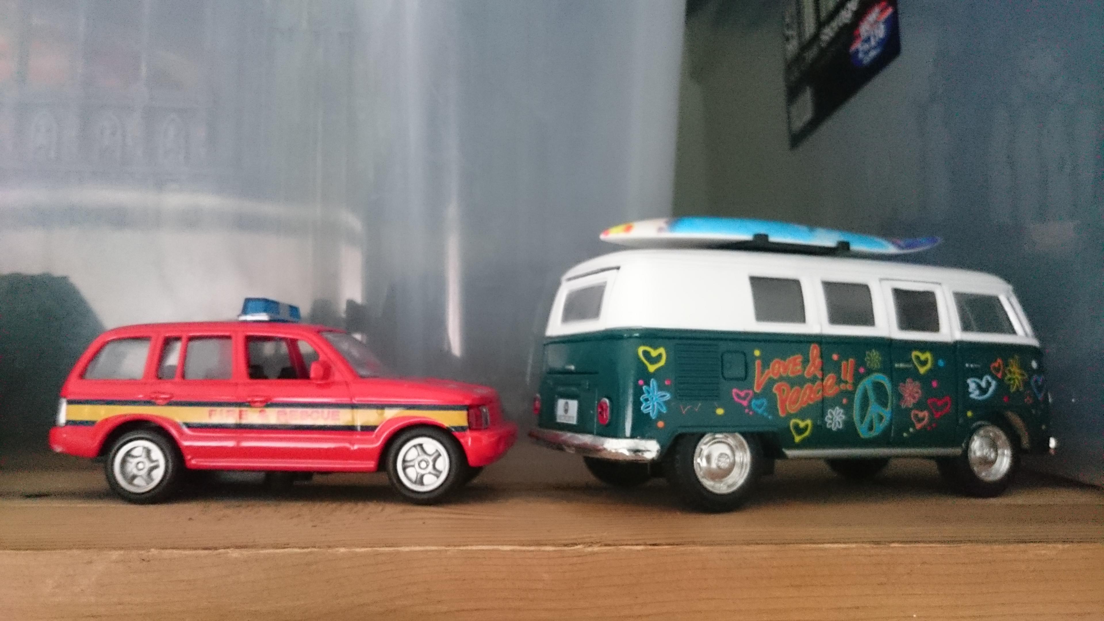 Cars, Civilian, Terrain, Toy, Van