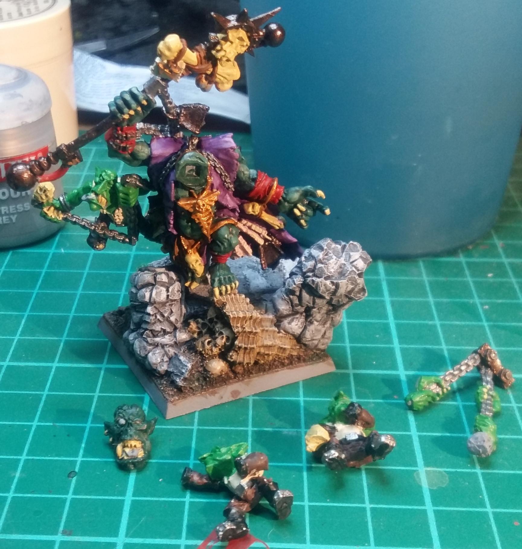 Ork Weirdboy, Ork Weirdboy WIP