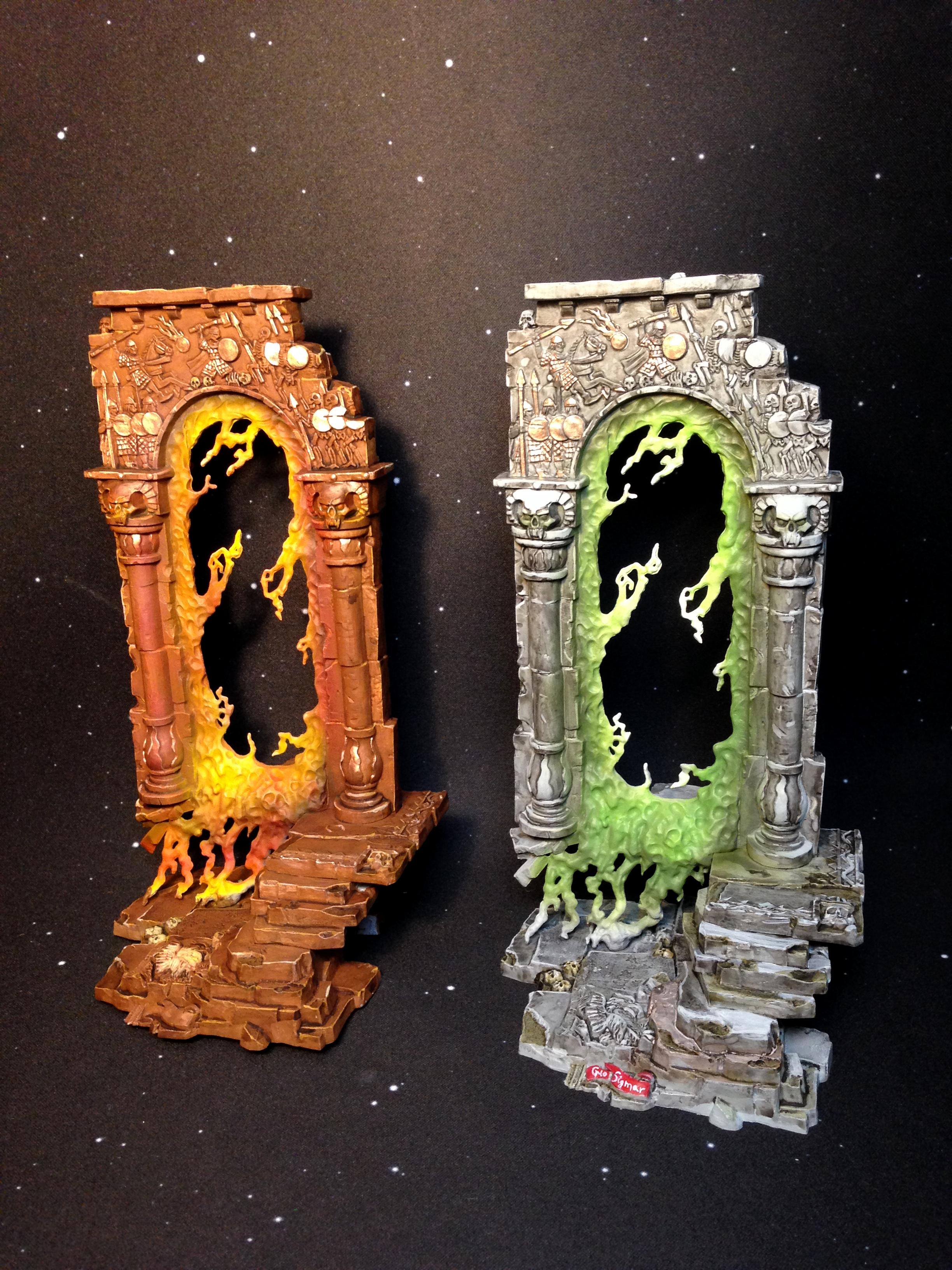 Age Of Sigmar, Age Of Sigmar Terrain, Baleful Realmgates, Fantasy Terrain, Realmgates, Terrain, Warhammer Realmgates, Warhammer Terrain