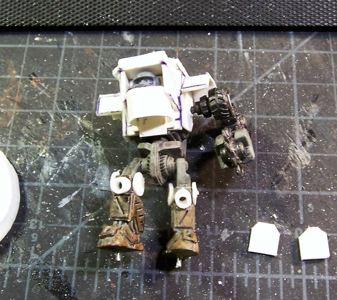 Adam's Custom Ork Meganobz WIP