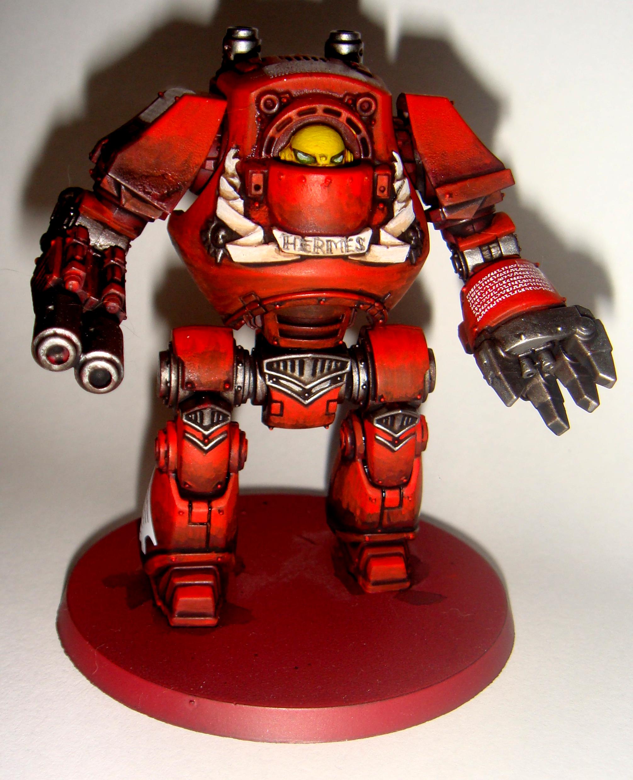 Blood Angels, Contemptor, Dreadnought, Space Marines, Warhammer 40,000
