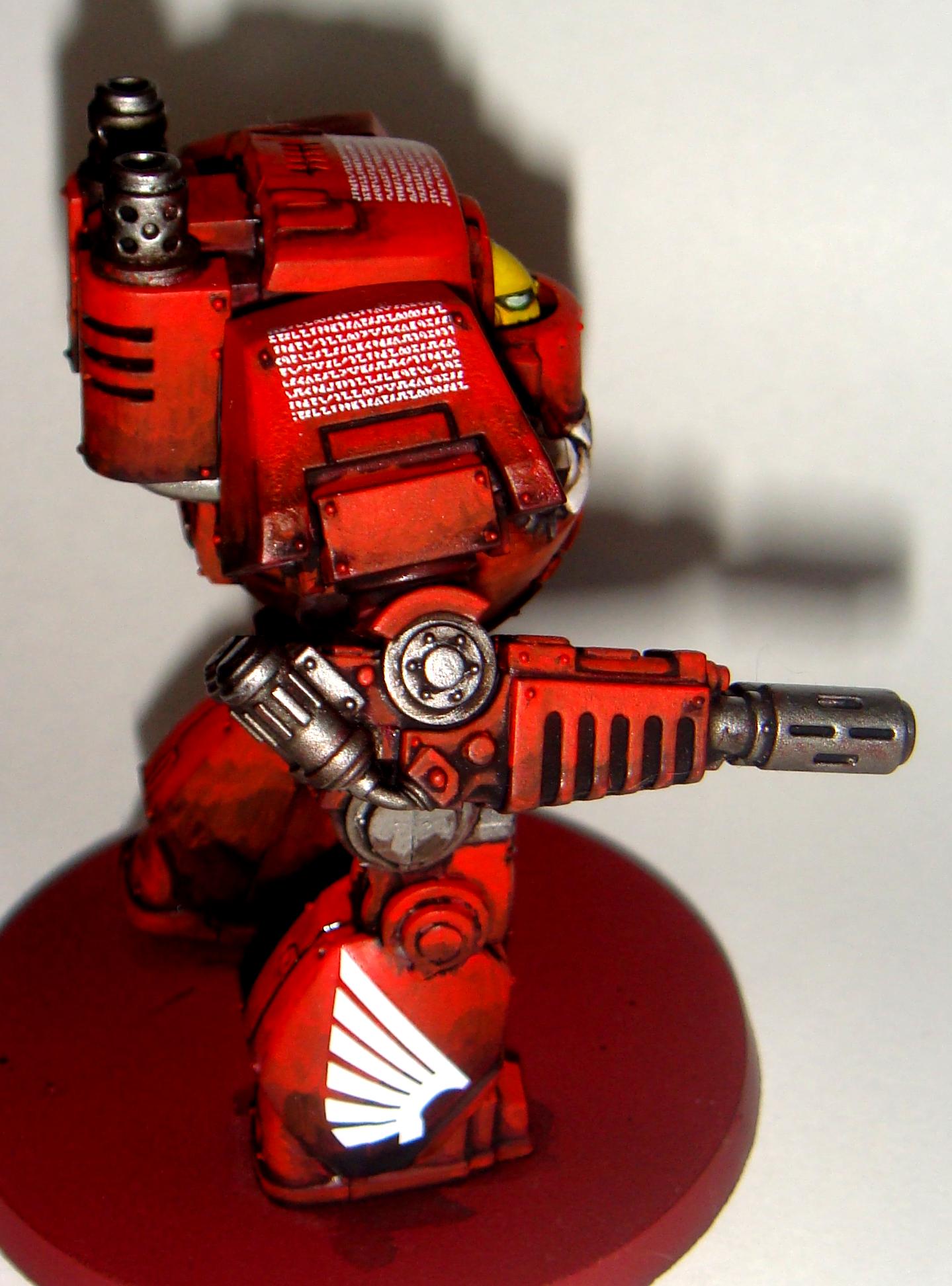 Blood Angels, Contemptor, Dreadnought, Space Marines, Warhammer 40,000