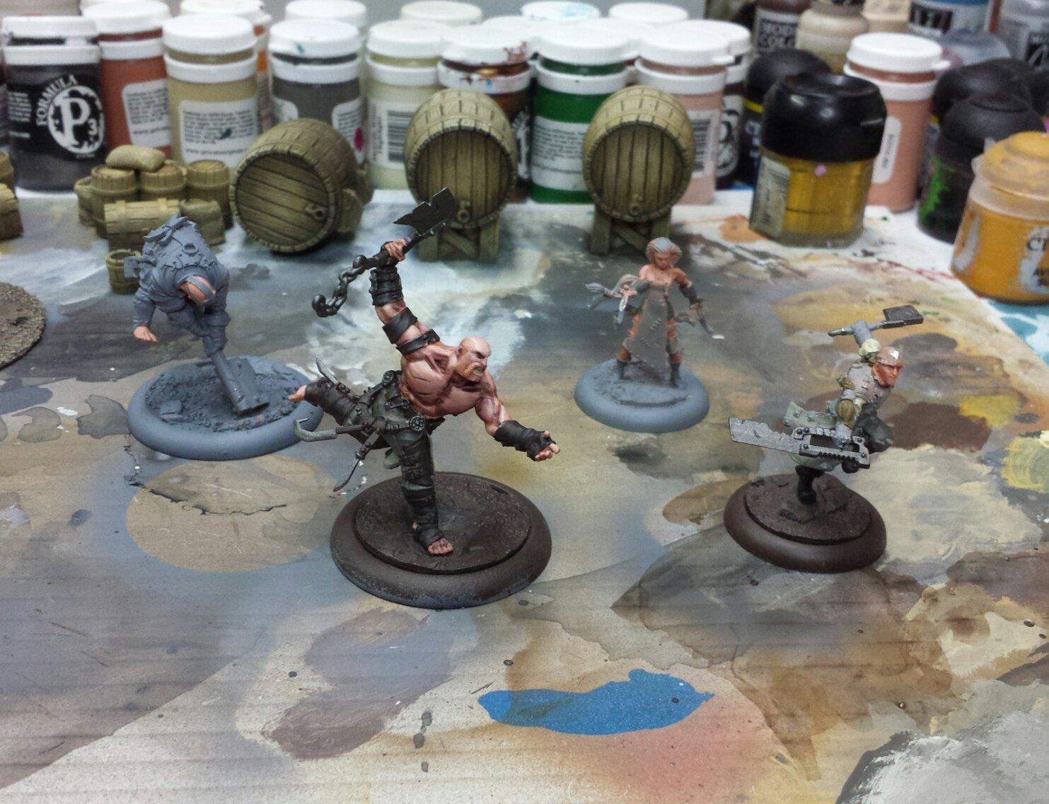 Butchers, Guild Ball, Steamforged Games, Work In Progress