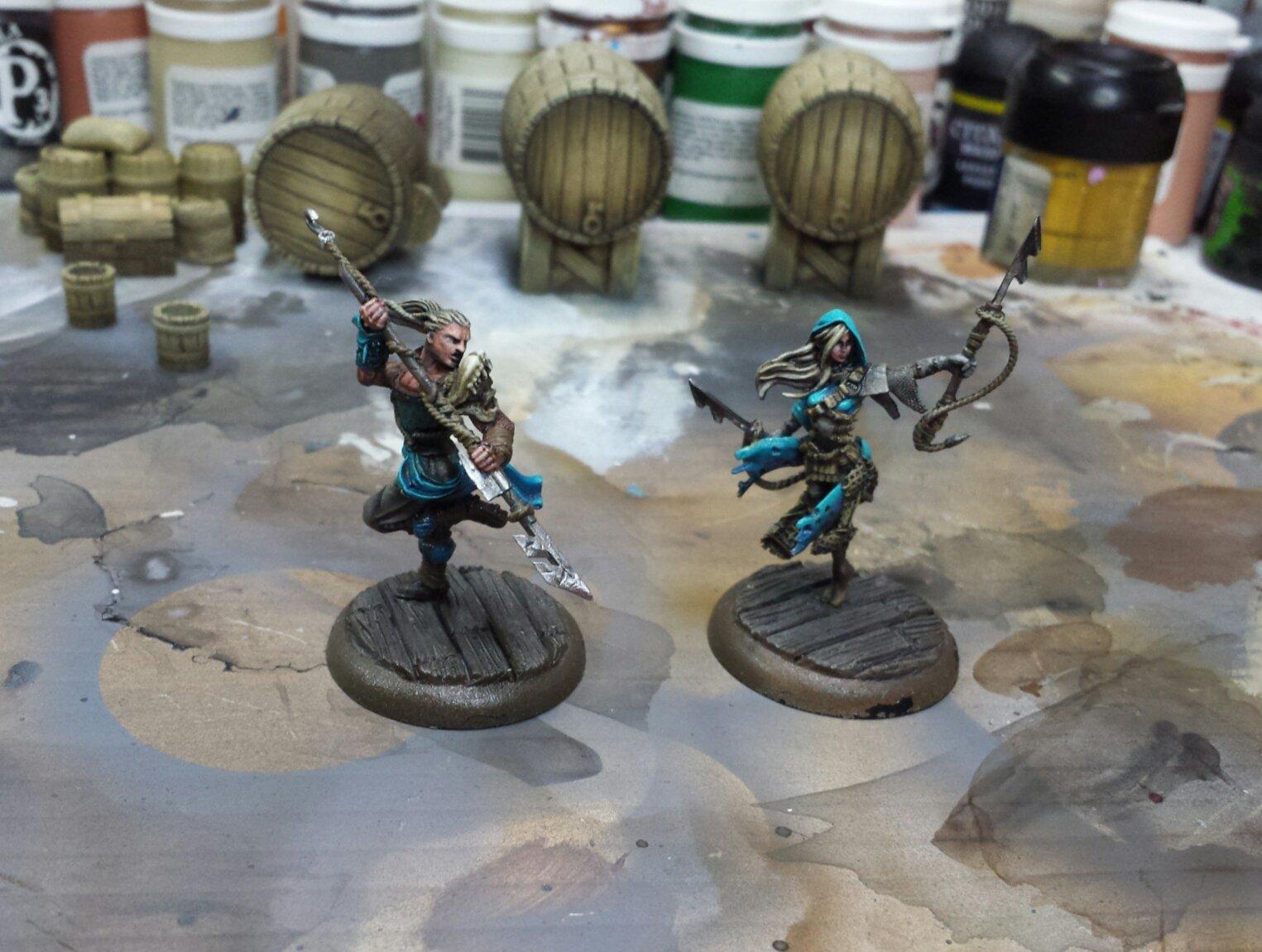 Fishermen, Guild Ball, Steamforged, Work In Progress